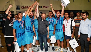 AK Çanakkale İl Gençlik Kolları'nın Futsal Turnuvası sona erdi
