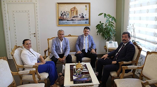 AK Parti Gelibolu İlçe Teşkilatından Valiliğe Ziyaret