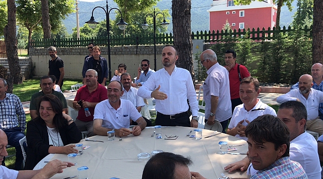 AK Parti Grup Başkanvekili Turan Yenice'de