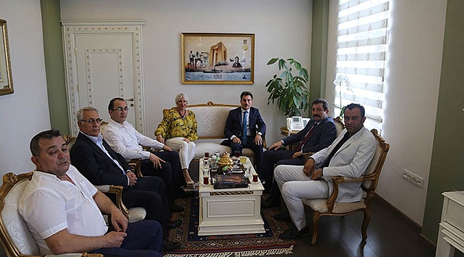 AK Parti Merkez İlçe Teşkilatından Valiliğe Ziyaret