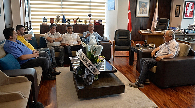 Başkan Gökhan Konuklarını Ağırladı