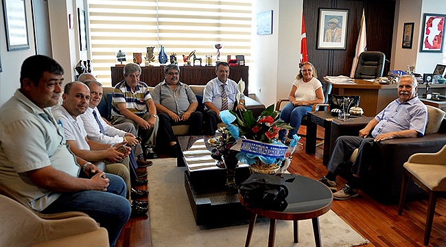 Başkan Gökhan Konuklarını Ağırladı