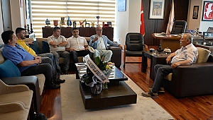 Başkan Gökhan Konuklarını Ağırladı