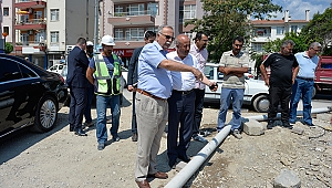 Başkan Gökhan Teknik İnceleme Gezilerine Devam Ediyor