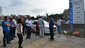 Başkan Gökhan Teknik İnceleme Gezilerini Sürdürüyor