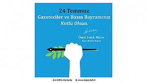 Başkan Mutan Gazeteciler ve Basın Bayramını Kutladı