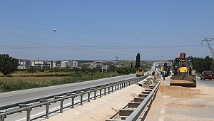 Çanakkale Çevre Yolu Aydınlatma Çalışmaları Hızla Devam Ediyor
