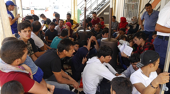 Çanakkale'de 99 Kaçak Yakalandı