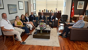 Çanakkale Rotary Kulübü'nden Başkan Gökhan'a Ziyaret