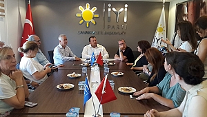 CHP'den İYİ Parti'ye Teşekkür Ziyareti