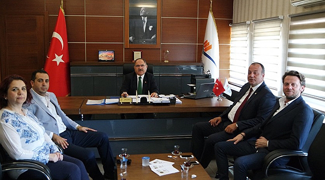 ÇTSO Yönetim Kurulu Çevre ve Şehircilik İl Müdürünü Ziyaret Etti