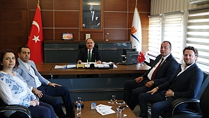 ÇTSO Yönetim Kurulu Çevre ve Şehircilik İl Müdürünü Ziyaret Etti