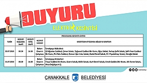 Elektrik Kesintisi...