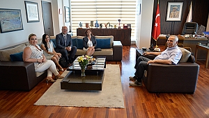 İZFAŞ Genel Müdürü Şener'den Başkan Gökhan'a Ziyaret