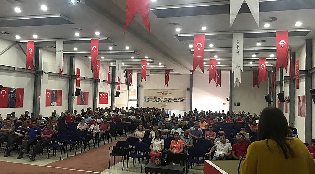 Kale Seramik'te Tütün Bağımlılığıyla Mücadele Eğitimi Verildi