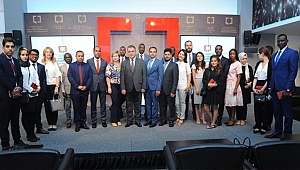 Kamu Görevlileri Ve Akademisyenler İletişim Programı Heyetinden Byegm'ye Ziyaret