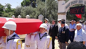 Kıbrıs Gazisi Emekli Deniz Astsubay İsmail Bingül, Dualarla Son Yolculuğuna Uğurlandı