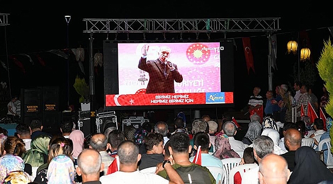 Lapseki'de 15 Temmuz Milli Birlik Günü Etkinlikleri