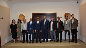 LİMAK Uludağ Elektrik A.Ş. Genel Müdürü Ali Erman Aytaç ÇTSO Yönetim Kurulunu Ziyaret Etti