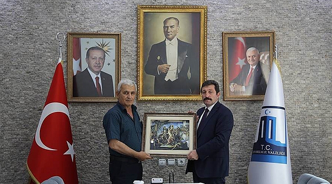 Sanatçı Mehmet Saim Tunç'tan TROYA Yılına Destek