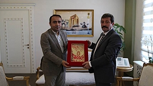 Tarım İşletmeleri Genel Müdürü İsmail Şanlı'dan Valiliğe Ziyaret