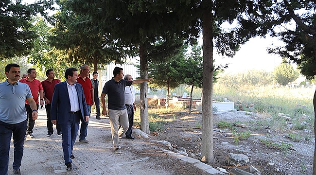 Vali Orhan Tavlı Çıplak Köyünde İncelemelerde Bulundu
