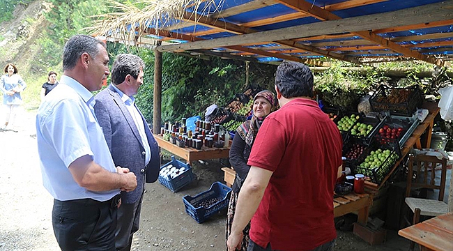 Vali Orhan Tavlı, Küçük Ayazma Pehlivan Yerini Ziyaret Etti