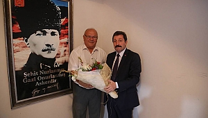 Vali Orhan Tavlı, Türkiye Muharip Gaziler Derneği Çanakkale Şubesini Ziyaret Etti