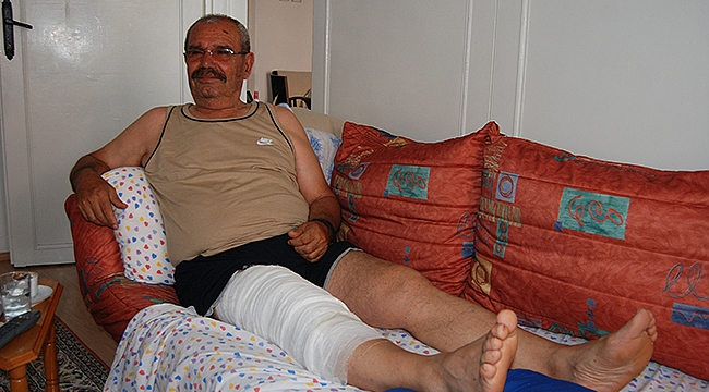 Yılan Korkusu Bacağını Kestirdi