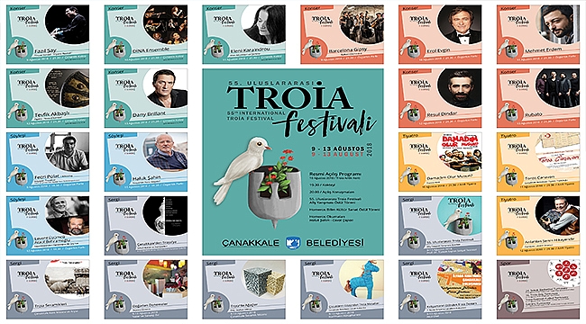 55. Uluslararası Troia Festivali Başlıyor