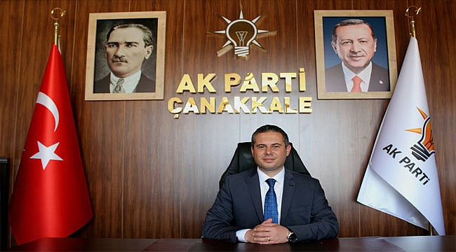 AK Parti Çanakkale İl Başkanı Av. Gültekin Yıldız Kurban Bayramı dolayısıyla kutlama mesajı yayınladı.