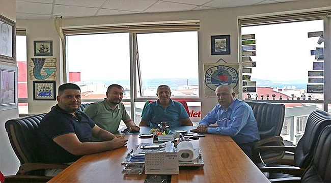 Altınok'tan Mutan'a nezaket ziyareti