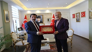 Balıkesir Büyükşehir Belediye Başkanı Zekai Kafaoğlu'ndan Valiliğe Ziyaret