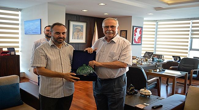 Başkan Gökhan Konuklarını Ağırladı