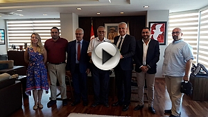 Başkan Gökhan Konuklarını AğırladI