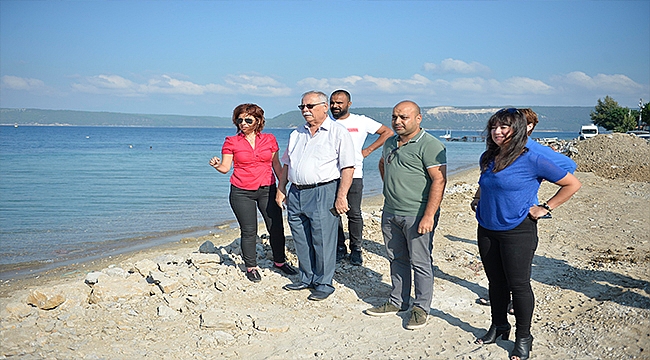 Başkan Gökhan Teknik İncelemede