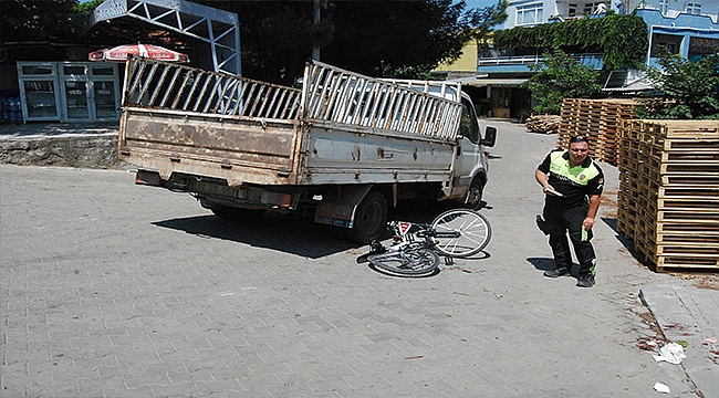 Bayramiç'te trafik kazası: 1 kişi yaralandı