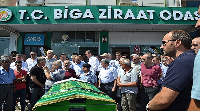 Biga Ziraat Odası Başkanı Elmacı vefat etti