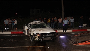 Çan'da trafik kazası: 1 yaralı