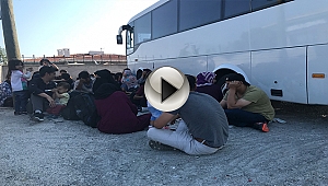 Çanakkale'de 56 kaçak göçmen yakalandı