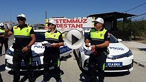 Çanakkale'de, kırmızı düdük uygulaması yapıldı