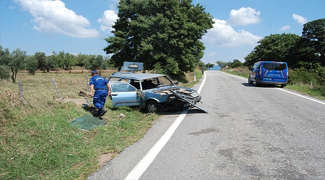 Çanakkale'de Trafik Kazası: 1 Kişi Yaralı!