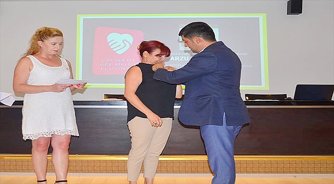 ÇANAKKALE GÜÇ BİRLİĞİ'NDE ÜYE KABUL TÖRENİ