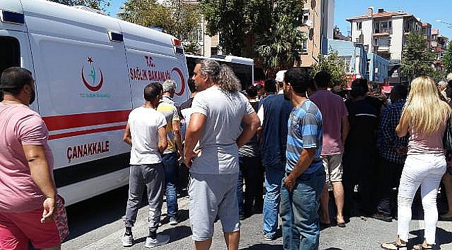 Cuma pazarı önünde feci kaza