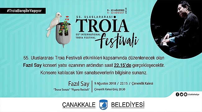 Fazıl Say Konserinin Saat Değişikliğine İlişkin Bilgilendirme
