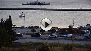 Feribot seferlerinde bayram öncesi yoğunluk yaşanıyor