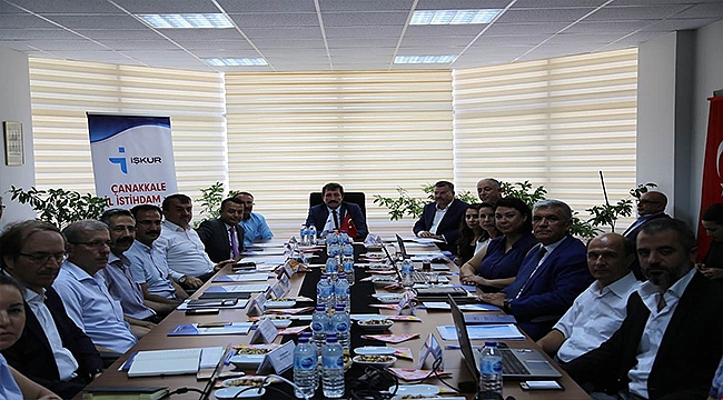 İl İstihdam ve Mesleki Eğitim Kurulu Toplantısı Ayvacık'ta yapıldı