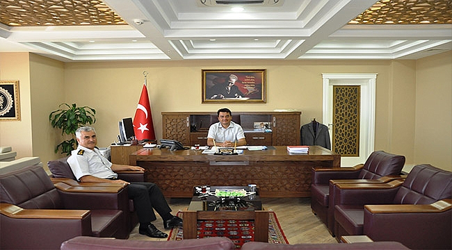 İl Jandarma Komutanı, Genel Sekreteri Ziyaret Etti