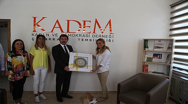 Kadın ve Demokrasi Derneği Çanakkale Şubesine Ziyaret