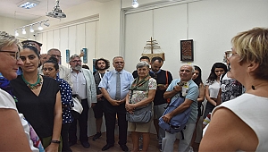 Kardeş Kent Heyeti Festival Kapsamındaki Sergileri Gezdi